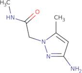 2-(3-Amino-5-methyl-1H-pyrazol-1-yl)-N-methylacetamide