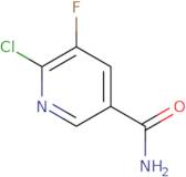 6-Chloro-5-fluoropyridine-3-carboxamide