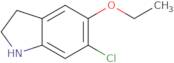 6-Chloro-5-ethoxy-2,3-dihydro-1H-indole