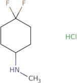 4,4-Difluoro-N-methylcyclohexan-1-amine hydrochloride