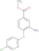 Methyl 3-amino-4-[(5-chloropyridin-2-yl)sulfanyl]benzoate