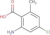 2-Amino-4-chloro-6-methylbenzoic acid