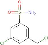 3-Chloro-5-(chloromethyl)benzene-1-sulfonamide