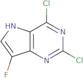 2,4-Dichloro-7-fluoro-5H-pyrrolo[3,2-d]pyrimidine