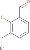 3-(Bromomethyl)-2-fluorobenzaldehyde