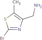 (2-Bromo-5-methyl-1,3-thiazol-4-yl)methanamine