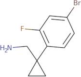 (1-(4-Bromo-2-fluorophenyl)cyclopropyl)methanamine
