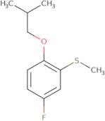 (5-Fluoro-2-isobutoxyphenyl)(methyl)sulfane