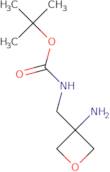 tert-butyl N-[(3-aminooxetan-3-yl)methyl]carbamate