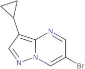 6-Bromo-3-cyclopropylpyrazolo[1,5-a]pyrimidine