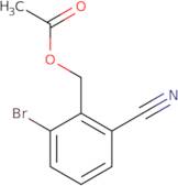 (2-bromo-6-cyanophenyl)methyl acetate