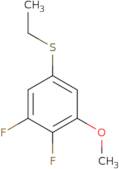 3,4-Difluoro-5-methoxyphenyl ethyl sulfide