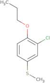(3-Chloro-4-propoxyphenyl)(methyl)sulfane