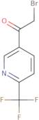 2-Bromo-1-[6-(trifluoromethyl)pyridin-3-yl]ethan-1-one