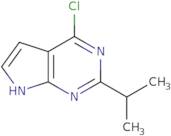 4-Chloro-2-isopropyl-7H-pyrrolo[2,3-d]pyrimidine