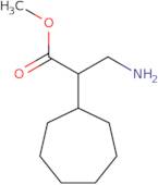 Methyl 3-amino-2-cycloheptylpropanoate