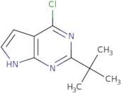 2-tert-Butyl-4-chloro-7H-pyrrolo[2,3-d]pyrimidine