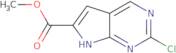 Methyl 2-chloro-7H-pyrrolo[2,3-d]pyrimidine-6-carboxylate