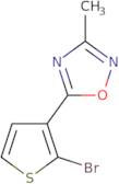 5-(2-Bromothien-3-yl)-3-methyl-1,2,4-oxadiazole