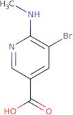 5-Bromo-6-methylamino-nicotinic acid