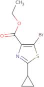 Ethyl 5-bromo-2-cyclopropyl-1,3-thiazole-4-carboxylate