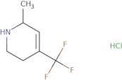 6-Methyl-4-(trifluoromethyl)-1,2,3,6-tetrahydropyridine hydrochloride