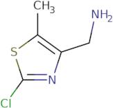 (2-Chloro-5-methyl-1,3-thiazol-4-yl)methanamine