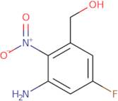 (3-Amino-5-fluoro-2-nitrophenyl)methanol