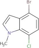 4-bromo-7-chloro-1-methyl-1H-indole