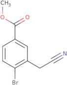 Methyl 4-bromo-3-(cyanomethyl)benzoate