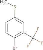 (4-Bromo-3-(trifluoromethyl)phenyl)(methyl)sulfane