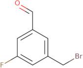 3-(Bromomethyl)-5-fluorobenzaldehyde