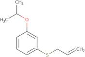 Allyl(3-isopropoxyphenyl)sulfane