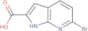 6-bromo-7-azaindole-2-carboxylic acid