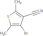 4-Bromo-2,5-dimethyl-thiophene-3-carbonitrile