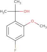 2-(4-Fluoro-2-methoxyphenyl)propan-2-ol