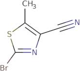 2-Bromo-5-methylthiazole-4-carbonitrile
