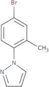 1-(4-Bromo-2-methylphenyl)-1H-pyrazole