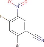 2-Bromo-4-fluoro-5-nitrobenzonitrile