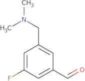 3-[(dimethylamino)methyl]-5-fluorobenzaldehyde