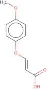 3-(4-Methoxyphenoxy)prop-2-enoic acid