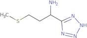 (1S)-3-(Methylsulfanyl)-1-(2H-1,2,3,4-tetrazol-5-yl)propan-1-amine