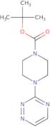 tert-Butyl 4-(1,2,4-triazin-3-yl)piperazine-1-carboxylate