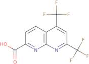 5,7-Bis(trifluoromethyl)-1,8-naphthyridine-2-carboxylic acid