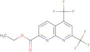 Ethyl 5,7-bis(trifluoromethyl)-1,8-naphthyridine-2-carboxylate