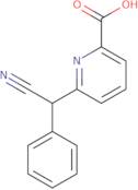 6-[Cyano(phenyl)methyl]pyridine-2-carboxylic acid