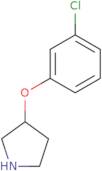 (3R)-3-(3-Chlorophenoxy)pyrrolidine