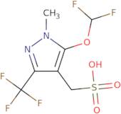 (5-(Difluoromethoxy)-1-methyl-3-(trifluoromethyl)-1H-pyrazol-4-yl)methanesulfonic acid sodium salt