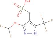 5-(Difluoromethoxy)-3-(trifluoromethyl)-1H-pyrazole-4-methanesulfonic acid