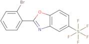 2-(2-Bromophenyl)-5-(pentafluorosulfanyl)benzooxazole